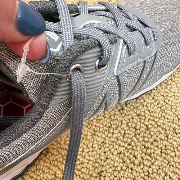 NEW New Balance Men's Fresh Foam Contend Golf Shoes Grey/Charcoal 8 - Picture 9 of 11